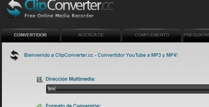 Clipconverter conversor de vídeos virus
